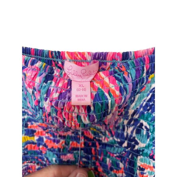 Lilly Pulitzer jemma Jumpsuit sz 12/14 XL girls cruise beach wear coastal - Picture 4 of 7